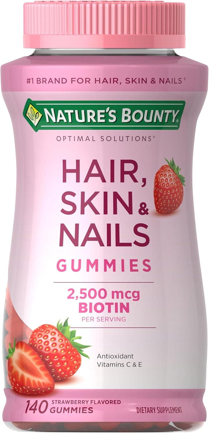 Nature's Bounty Optimal Solutions Advanced Hair, Skin, Nails 140 Gumy