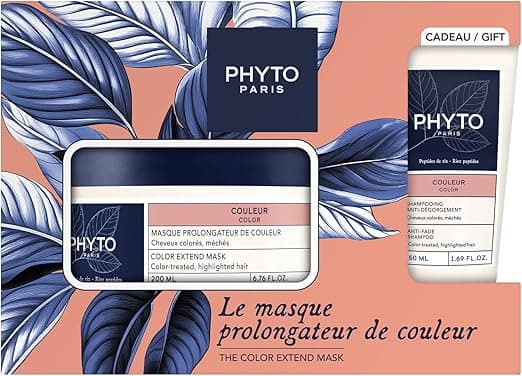 Phyto - Colour - Mask set 200 ml - Coloured, highlighted hair - Extends radiance - Nourishes the fibre - Repairs - Brings shine - Shampoo 50 ml free