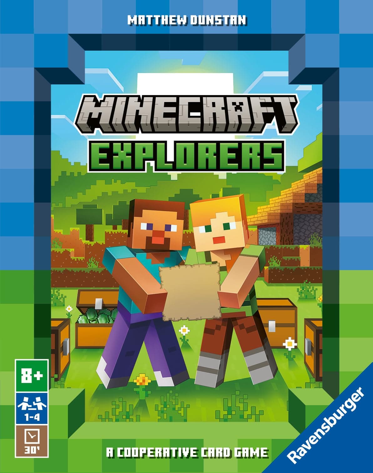 Ravensburger - Minecraft Explorers - Family Board Game - Cooperative Card Game - 1 to 4 Players from 8 Years - 21580 - French version. - Image 1