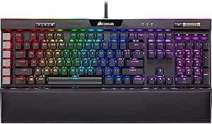 Corsair K95 RGB Platinum XT RGB LED Mechanical Gaming Keyboard, Cherry MX RGB Brown, Black