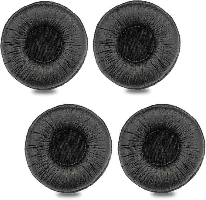 Earpads Earpads for Plantronics 50mm Earpads Replacement Ear Pads Earpads for Plantronics Blackwire 3210 3220 3320 C3225 HW261N HW510 HW520 Jabra Pro 920 930 9450 Biz 1500 2400 (4Pcs) - Image 1