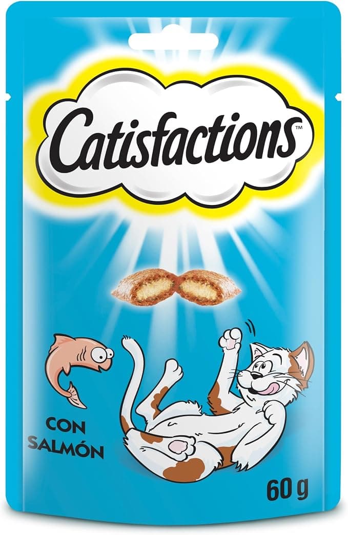 Whiskas: Salmon Catisfactions Cat Treats 60 g - Image 1