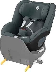Maxi-Cosi Pearl 360 i-Size, Baby Car Seat, 3 Months - 4 Years (61 to 105 cm), 360 Swivel Car Seat, One Hand Rotation, G-CELL Side Impact Protection, Authentic Graphite