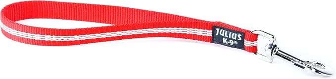 Julius-K9 216KF-NL-R Short Lead IDC, 19 mm x 35 cm, Red - Image 1