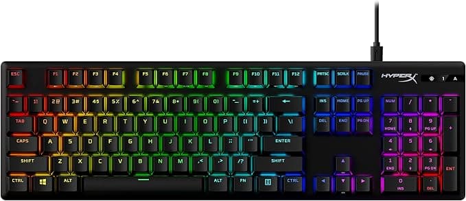 HyperX Klaviatūra HyperX Alloy Origins PBT MÄ—lyna BLX-US