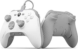 SCUF VALOR PRO Wired Xbox Performance Controller - Customizable Back Palettes, Instant Triggers, Hall Effect Joysticks, Audio Controls, Xbox Series X|S, Xbox One, Windows PC - White