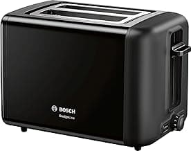 Grille-pain BOSCH TAT3P423 970 W Noir/Argenté