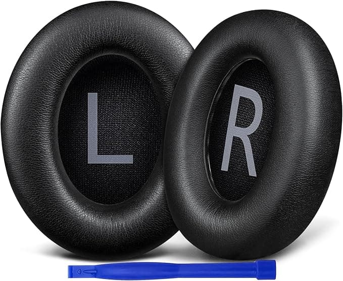 SOULWIT Replacement Replacement Foam Cushion Pads Kit for Bose 700 (NC 700 NC700) Noise Cancelling Headphones HP Headphones Cousinette with Soft Leather Noise Foam Noise Foam - Image 1
