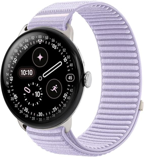 SimpleThings Pixel Watch 2/1/3 4 (41mm) Sport Loop Nylon Strap for Google Watch 4/3/2/1 (41mm) Men Women Breathable Soft - Image 1
