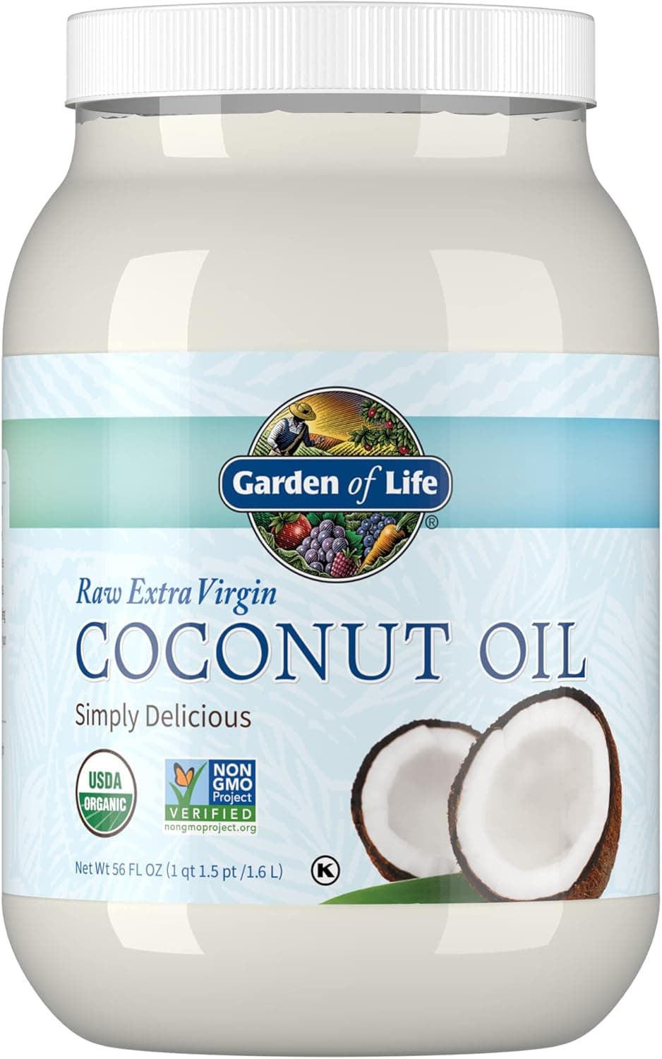 Garden of Life Garden of Life - Huile de noix de coco organique vierge extra crue - 56 once liquide