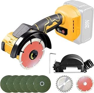DEWALT DEWALT 20V Cordless Angle Grinder 3 Speed 12000RPM Disc Diameter 100mm Electric Grinding Tool