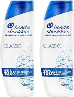 Classic Anti-Dandruff Shampoo 2x330ml; Daily Use; Up to 100% of Dandruff Removed, Clinically Provented; All Hair and Scalp Types