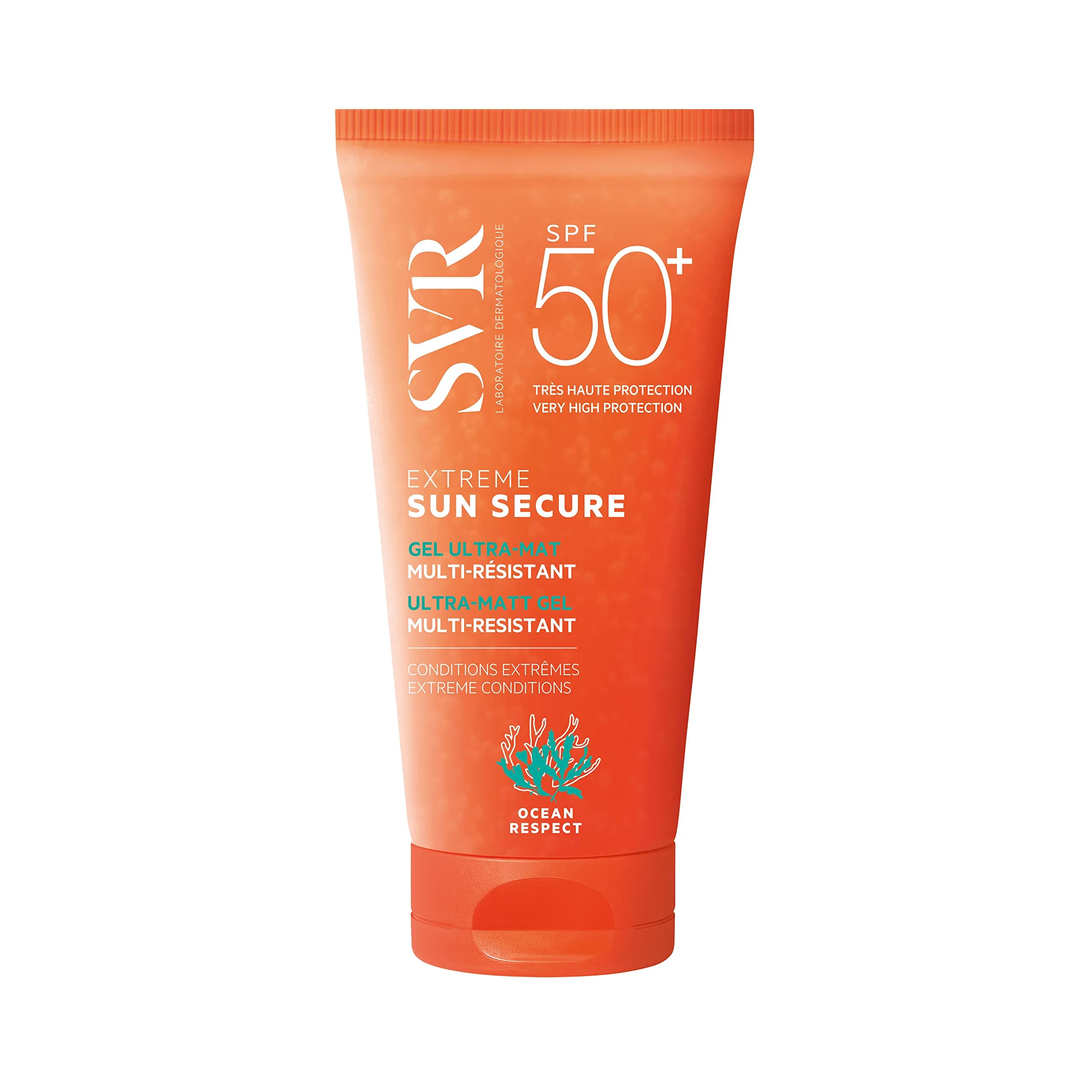 SVR - Sun Secure Extrême SPF50+ - Gel solaire ultra-mat multi-résistant – Très haute protection UVA, UVB, infrarouge & lumière visible – Activités extrêmes – Vitamine E, Niacinamide – 50 ml - Image 7