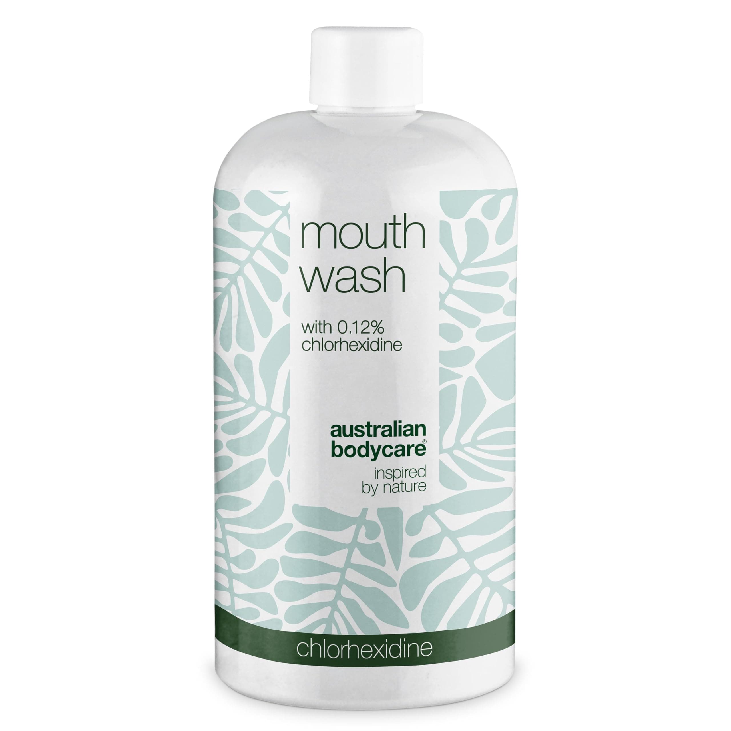 GUM Mouthwash with Chlorhexidine & Tea Tree Oil - 500ml | Treats and Relieves Painful and Bleeding Gums | For Healthy Oral Hygiene Without Bad Breath | 100% Vegan