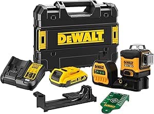 Dewalt - Multiline Laser Level 3 x 360° XR 12V/18V - Green Beam - 1 x 18V 2Ah Battery - DCE089D1G18-QW