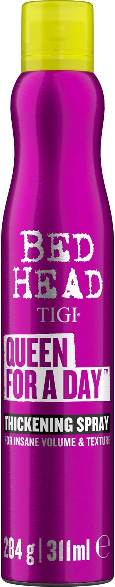 TIGI Bed Head Queen For A Day Volume Thickening Spray For Fine Hair 311ml (Packaging May Vary)