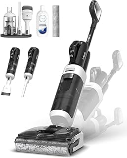 Floor One Switch S6 Stretch Breeze (Stretch S6 Combo) Vacuum Cleaner, 2 in 1 Multifunctional Cordless Mop Vacuum Cleaner, Flat 180°, Self-Cleaning FlashDry 85°C, Anti-Tangle, 20kPa