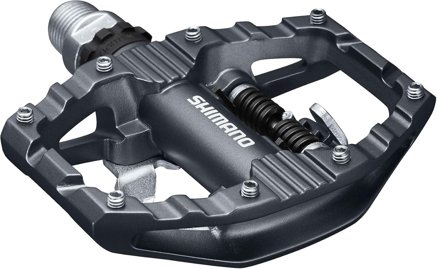Shimano PDEH500 Pièces de vélo Mixte Adulte, Noir, 9/16 inches - Image 1