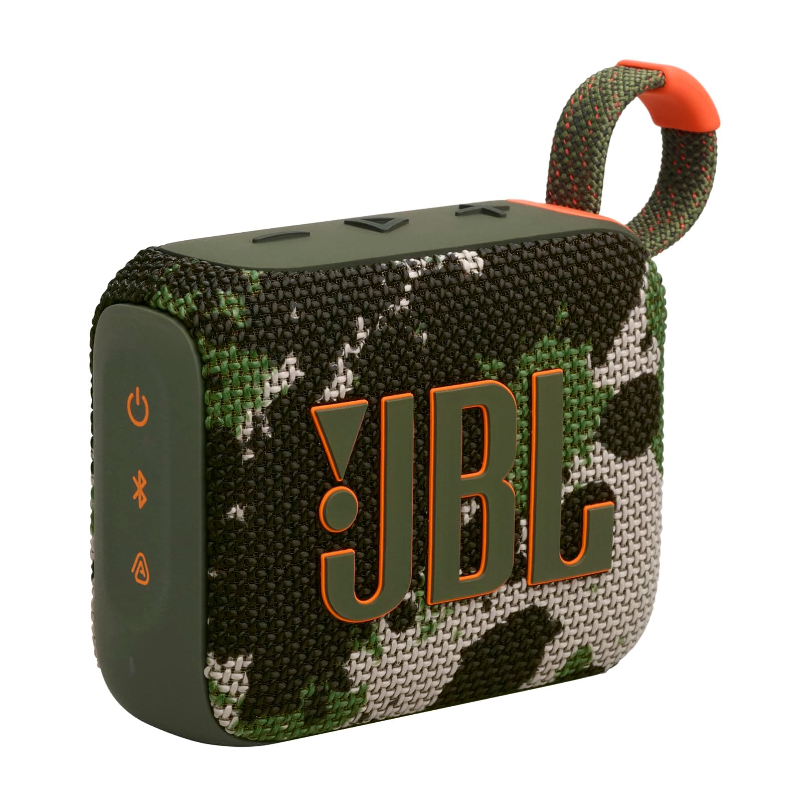 JBL GO 4 Ultra Portable Bluetooth Speaker, JBL Pro Sound, Powerful Bass, 7 Hours Playtime Boost Function, IP67 Water and Dust-Proof, Camouflage Pattern - Image 1