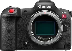 Canon EOS R5C Mirrorless Camera (Body Only), 45MP CMOS Sensor, Full Frame Hybrid Cinema Camera, 8K/60P Internal RAW Recording, RF Support, Black