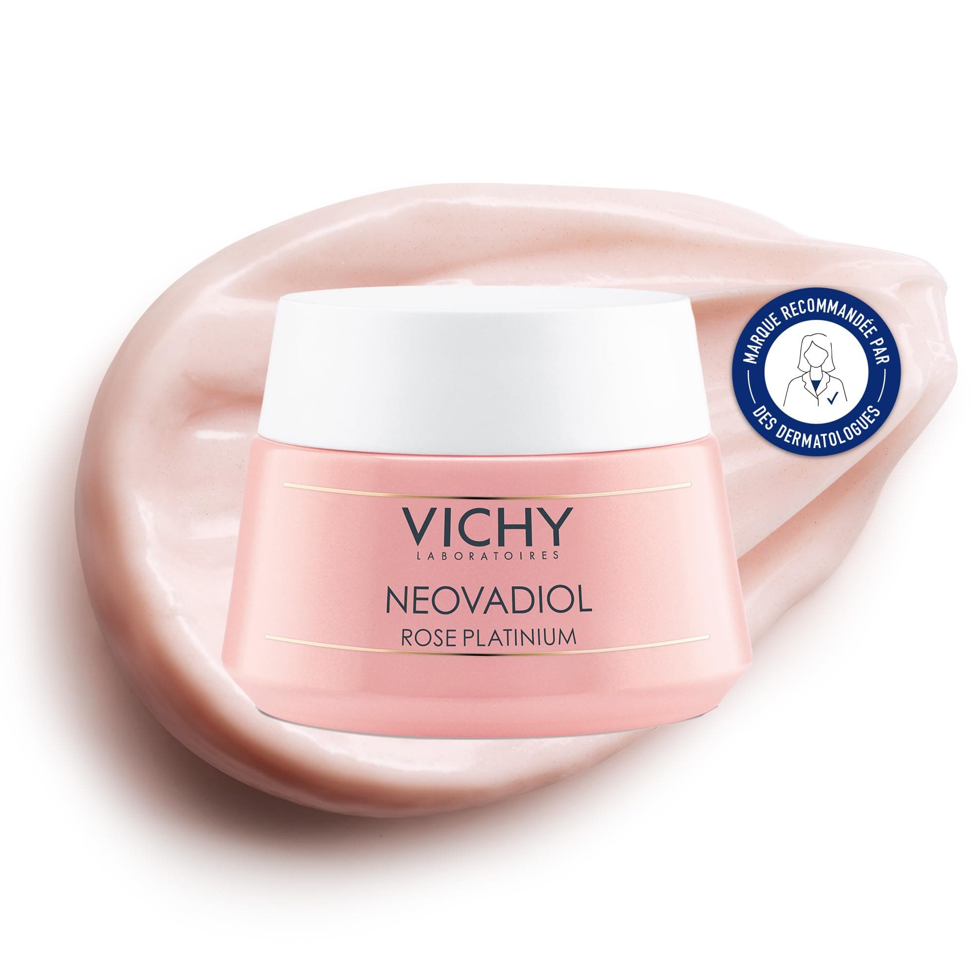 Vichy, Neovadiol, Platinum Rose Anti-Aging Day Cream, Moisturizes & Strengthens, Enriched with Calcium and Beeswax Extract, For Mature Skin, 50 ml - Image 7