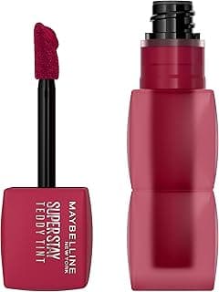 Maybelline Maybelline New York - Blush à Lèvres Teddy Tint - Effet Mat Fondu - Tenue Longue Durée - Teinte : Wild at Heart (50) - Contenance : 5 ml