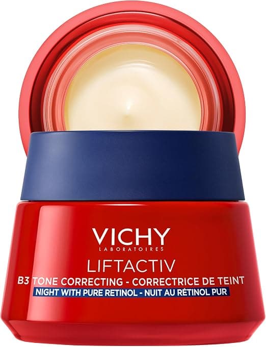 Vichy, LiftActiv, Night Spot B3 Cream, Night Cream Enriched with Niacinamide and Pure Retinol, Complexion Concealer, Suitable for Sensitive Skin, 50 ml - Image 1