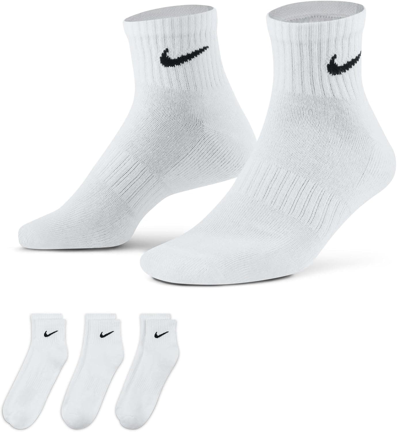 NIKE Herren Everyday Cushion Ankle Socken, 3er Pack