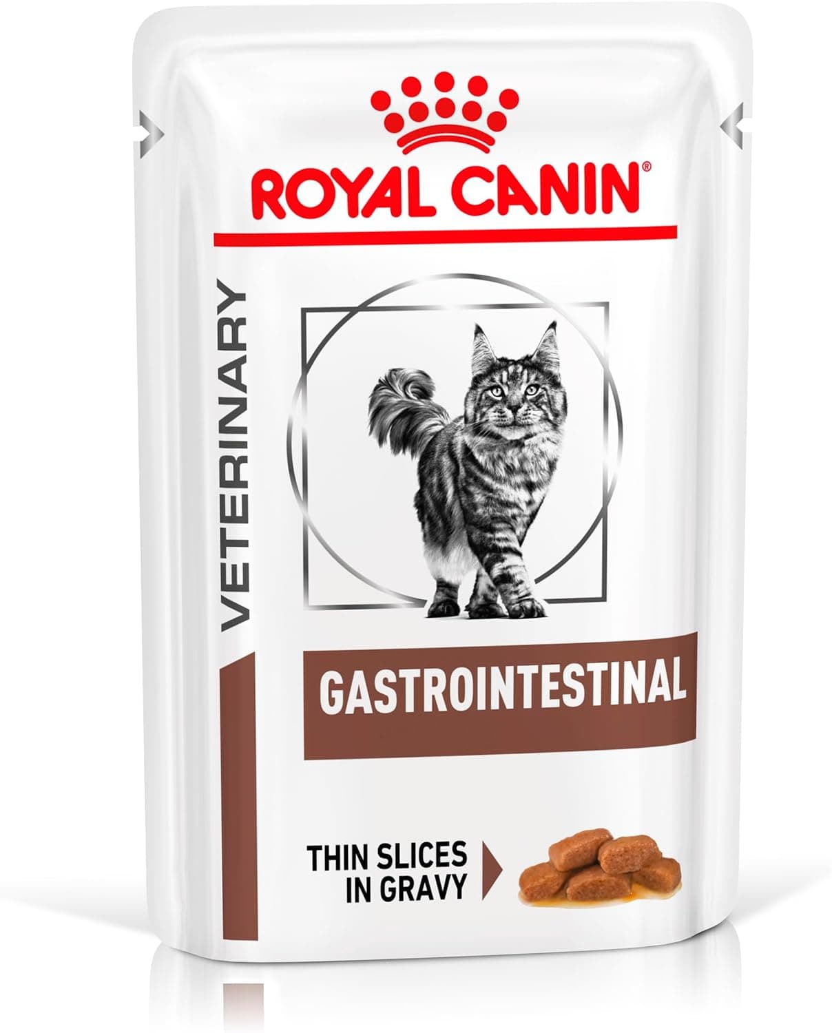 Royal Canin Royal Canin Veterinary Gastrointestinal | 12 x 85 g | Wet Food for Adult Cats | Fine Chunks in Sauce | For Intestinal Absorption Disorders