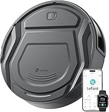 Lefant M210 Pro+ Aspirateur Robot, 4000Pa, 200min, WiFi/App/Alexa, Évitement d'obstacles PSD 190°, Mince Silencieux, Idéal pour Poils d'animaux Sols Durs