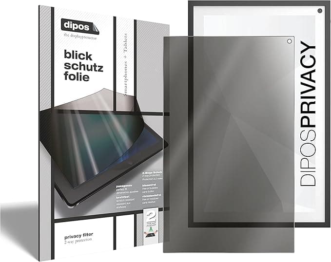 dipos I Privacy Screen Protector Compatible with Amazon Echo Show 15 (2021) Privacy Screen Protector Anti-Spy