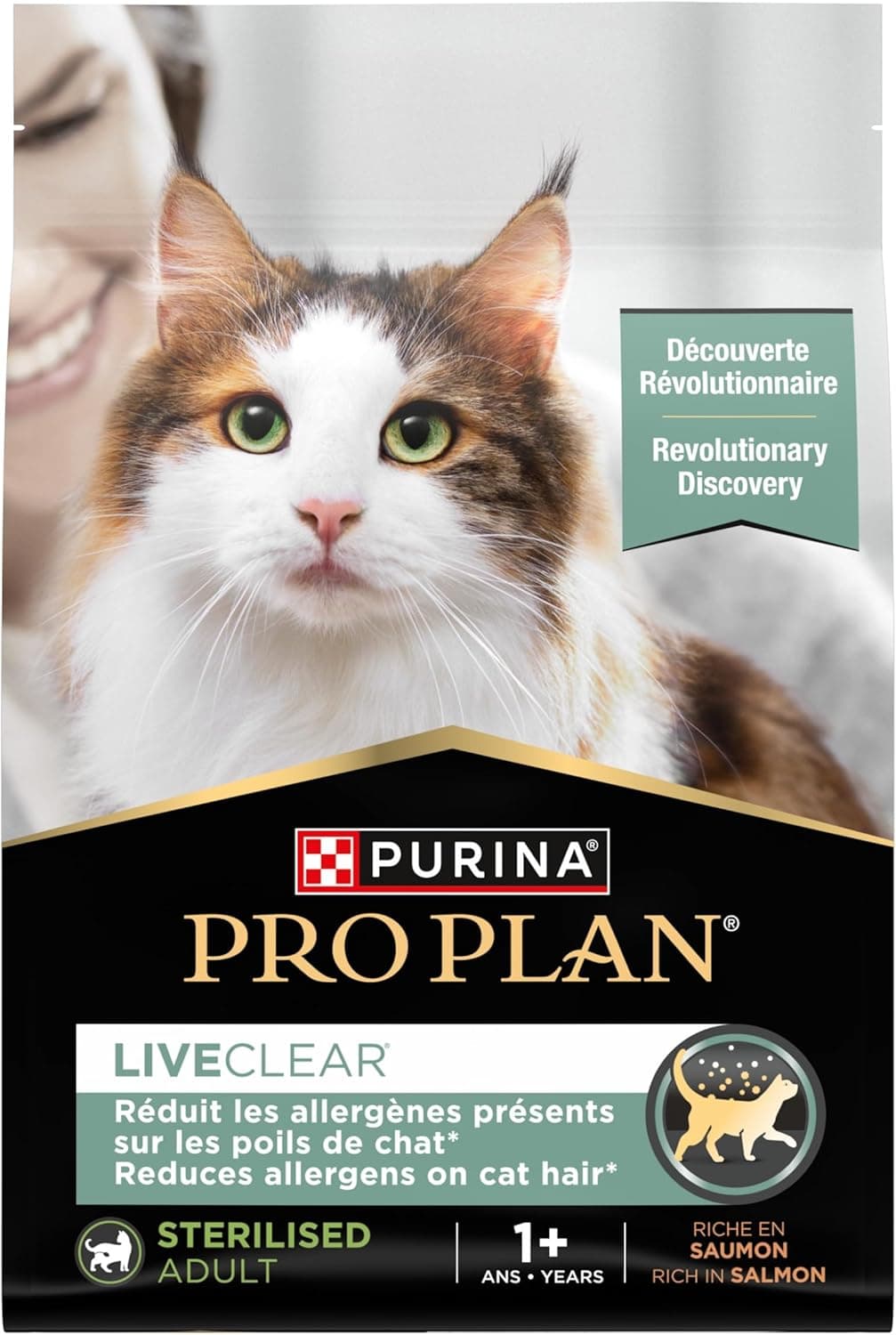 Proplan - Croquettes Proplan Liveclear Sterilised Saumon pour Chat Stérilisé - Sac De 2,8 Kg