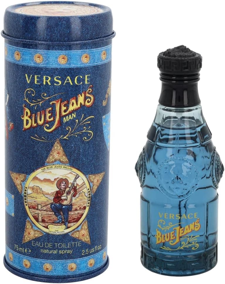 Versace Versace – Blue jeans eau de toilette vaporisateur, 75 ml