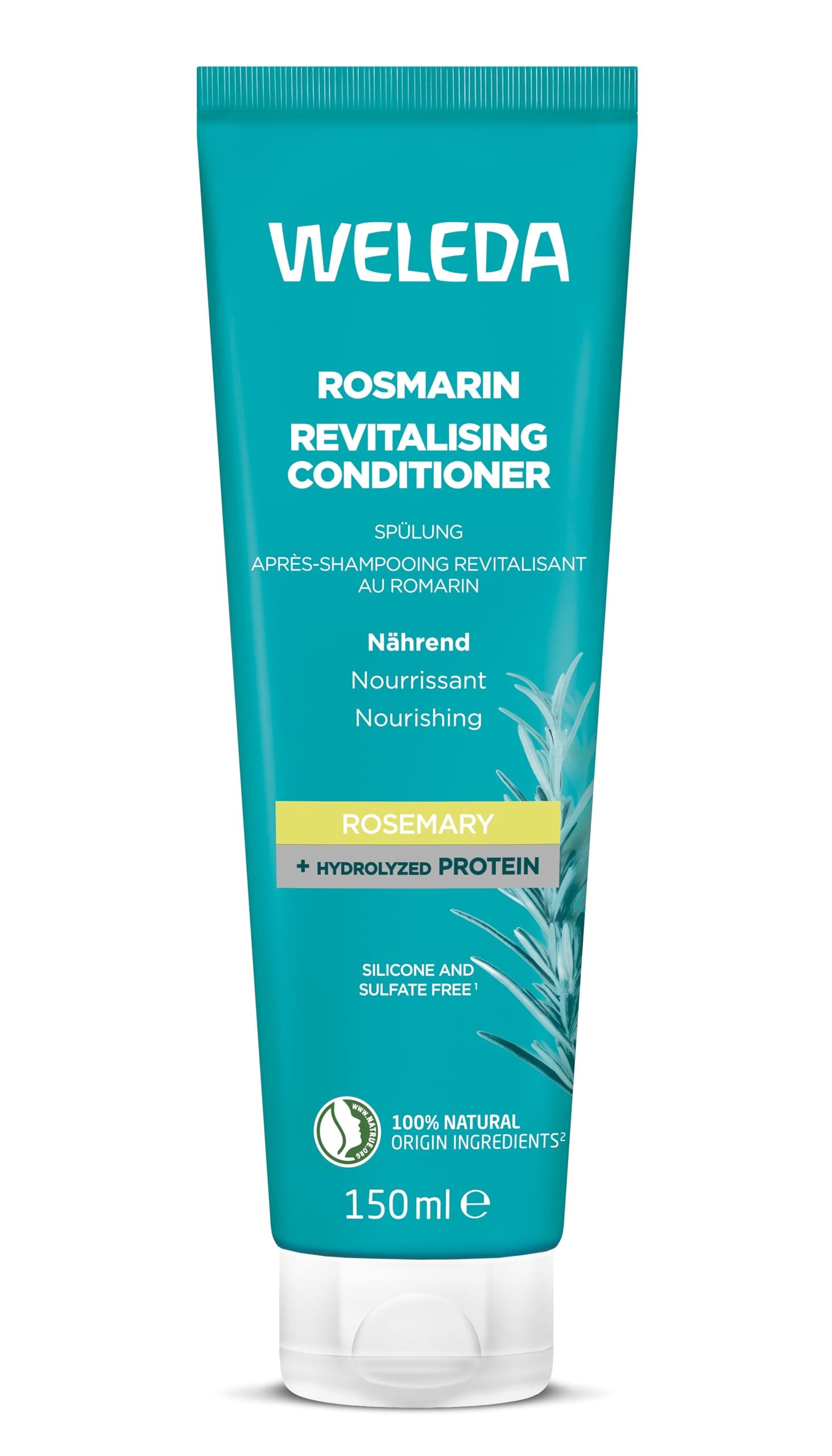 WELEDA - Après-Shampooing revitalisant au Romarin - Nourrissant - Nourrit sans alourdir - Natrue - 150 ml - Image 10