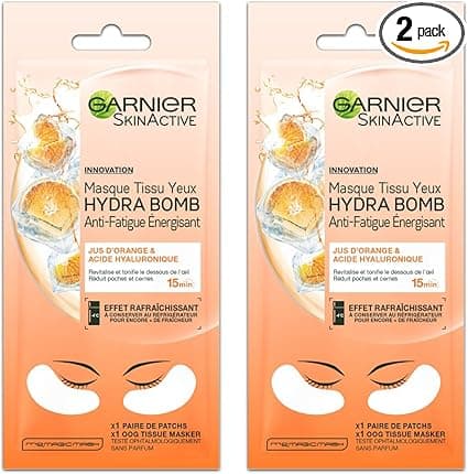 Garnier Garnier Skinactive Hydrabomb Anti-Fatigue Energising Eye Mask 6 g - Pack of 2