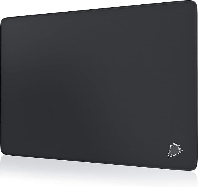 TITANWOLF - Gaming Mouse Pad 350 x 250 mm - Mousemat Mousepad 35 x 25 cm - Fabric Gaming Desk Pad - High Precision and Speed - for Roccat Razer Logitech Mouse and Keyboard - Image 1