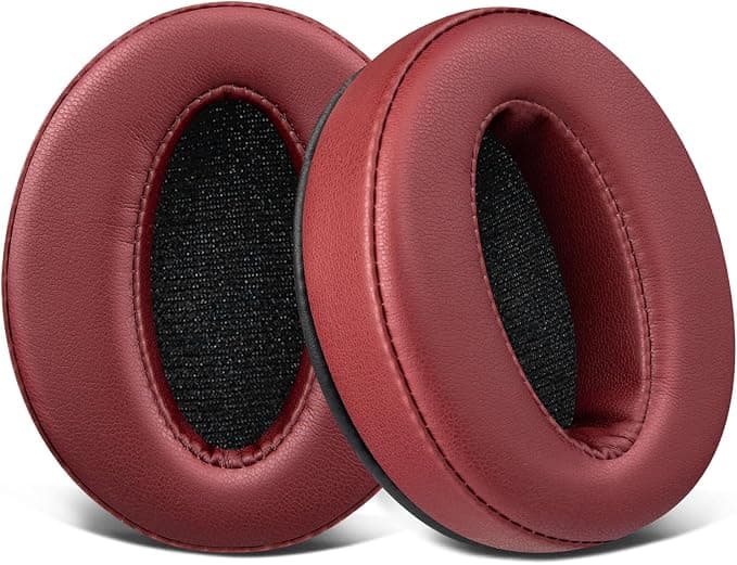 SOULWIT Foam Cushion Pads for Sennheiser HD 4.50BT/HD 4.50BTNC/HD4.50SE/HD4.40BT/HD4.30G/HD4.20S/HD458BT/HD 450/HD450BT/HD400S/HD350BT/Adapt 360(MB 360 UC) 1 x Helmet - Image 1