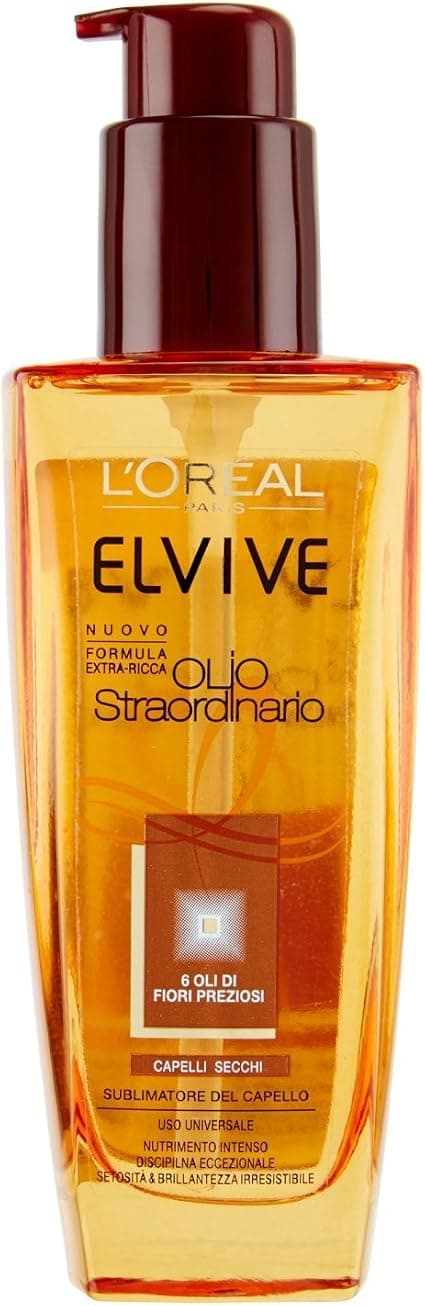 L'Oréal Paris Elvive Extraordinary Oil Nourishing Treatment 100ml For Dry Hair - Image 1