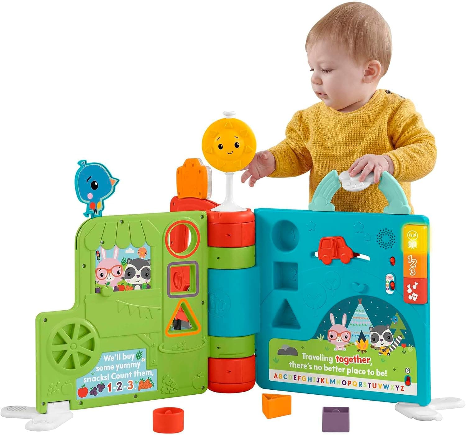 Fisher-Price HCL07 – Large Event Book Sitting & Steh from 6 to 36 Months - Image 1