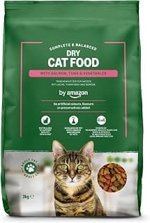 Complete dry food for adult cats with salmon, tuna and vegetables, 1 pack of 3 kg