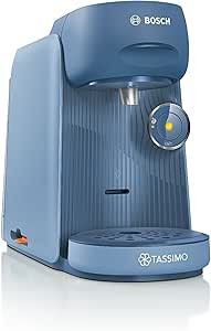 Bosch, coffee machine, TASSIMO FINESSE multi-beverage dispenser, TAS16B3, up to 70 hot drinks, IntensityBoost, INTELLIBREW™, lavender blue