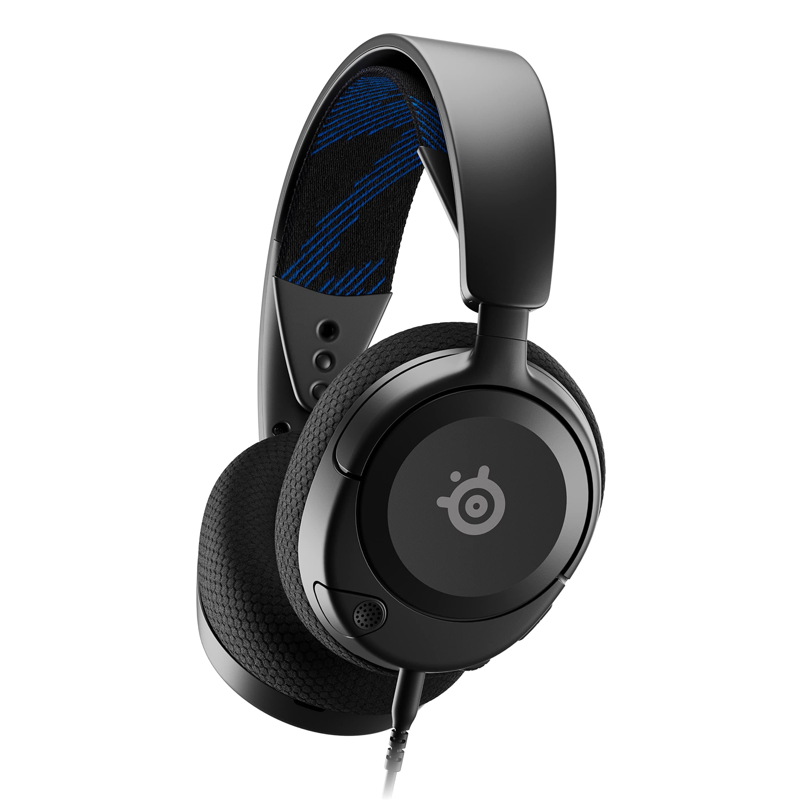 SteelSeries Arctis Nova 1P Multi-System Gaming Headset - Hi-Fi with Drivers - 360° Space Sound - Memory Foam Ear Pads - Noise Cancelling Microphone - PS5, PS4, PC, Switch, Xbox - Black - Image 1