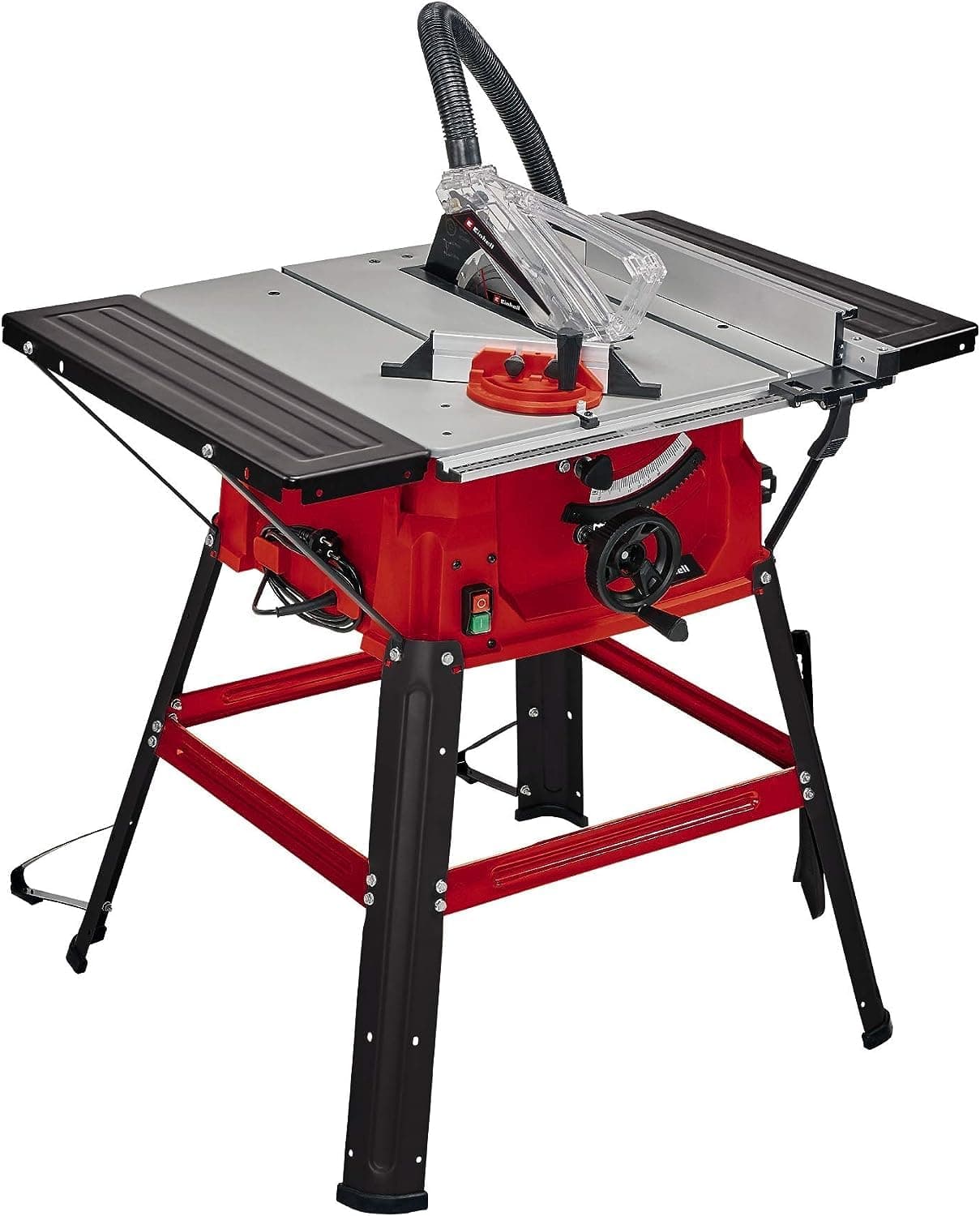 Einhell Table saw TC-TS 2025/2 U (2000 W, height/tilt adjustment device for saw blade, parallel stop, angle stop +/- 60°, side extensions)