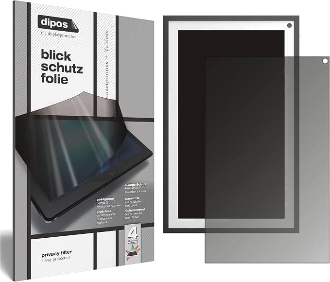 dipos I Privacy Screen Protector Compatible with Amazon Echo Show 15 (2021) Privacy Screen Protector Anti-Spy - Image 1