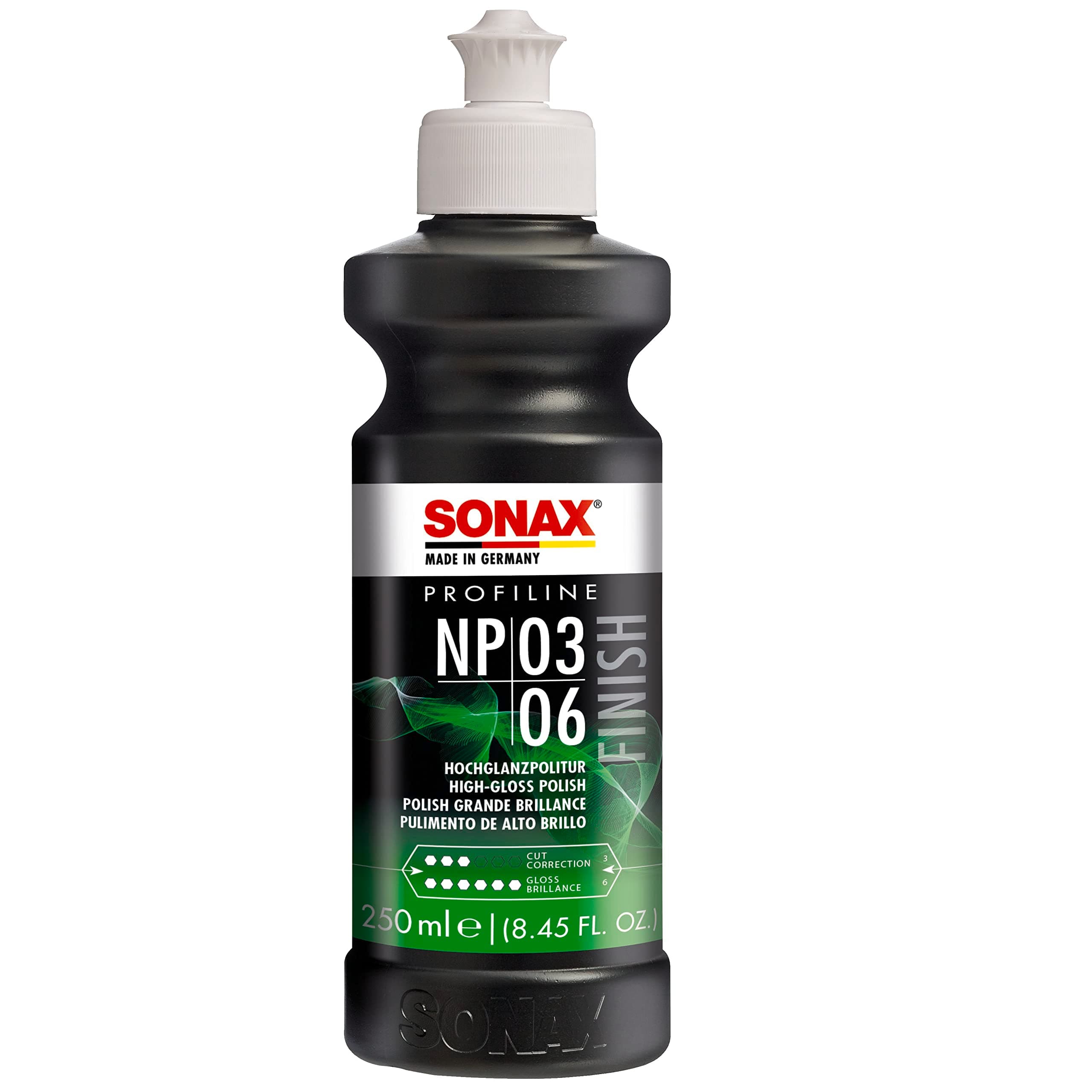 SONAX PROFILINE NP 03-06 (250 ml) polish doux sans hologramme pour peintures neuves et légèrement altérées | Réf: 02081410 - Image 6