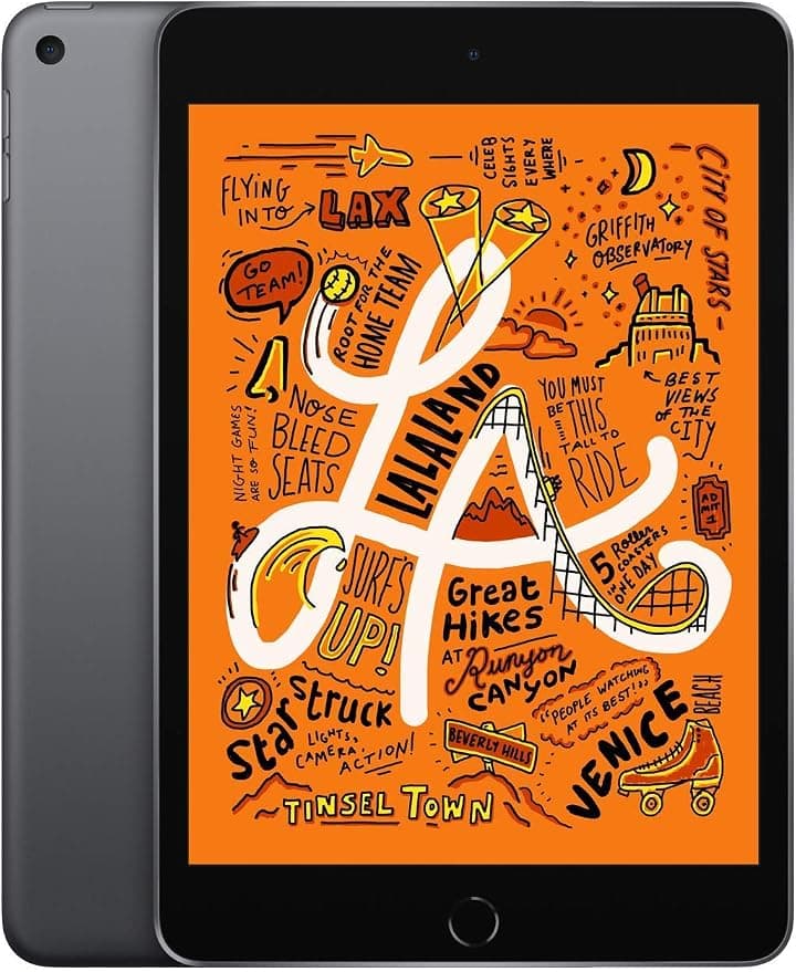 2019 Apple iPad Mini (7.9-inch, Wi-Fi, 64GB) Space Gray (Refurbished) - Image 1