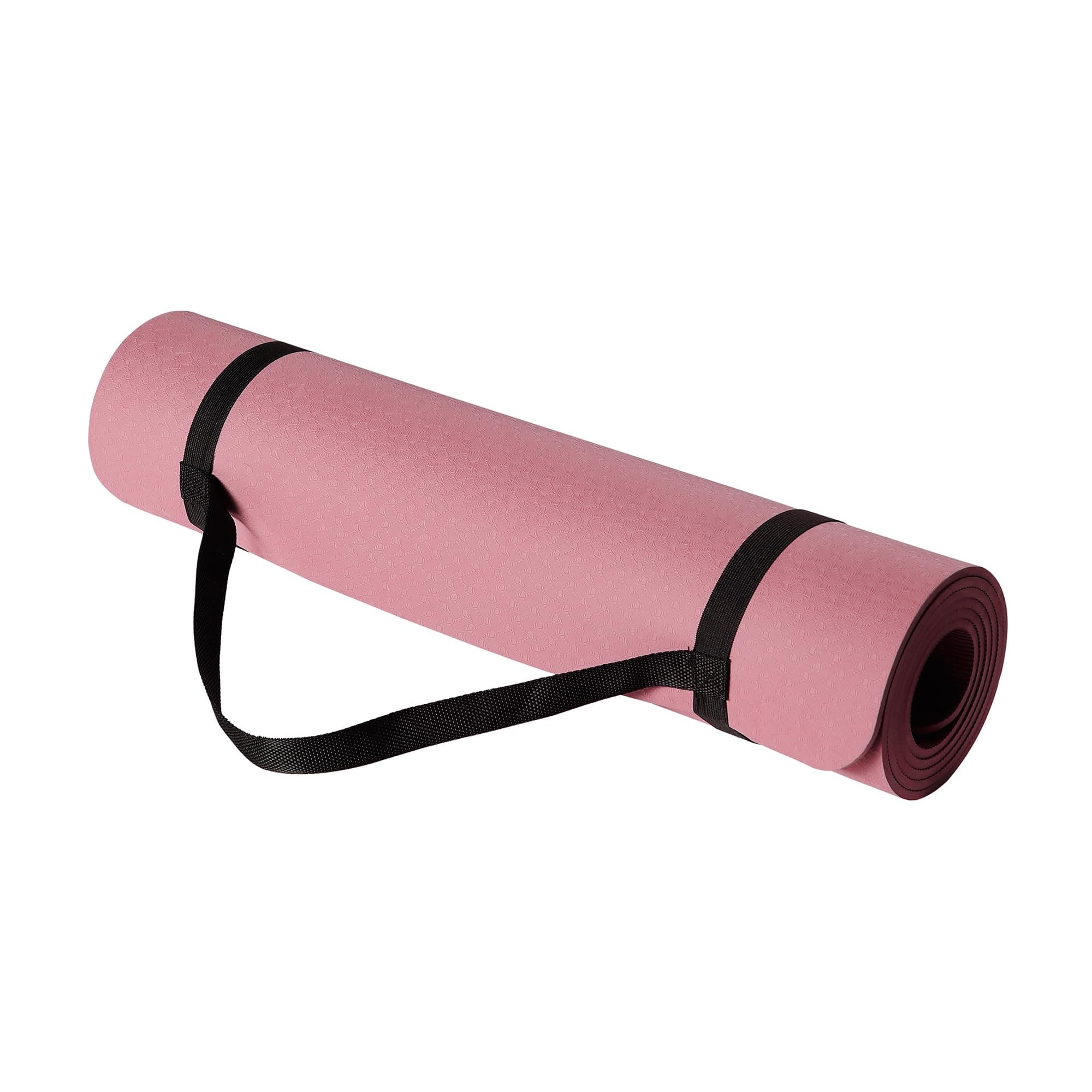 Amazon Basics 1/4 Inch Thick TPE Exercise Yoga Mat with Carrying Strap - Image 9