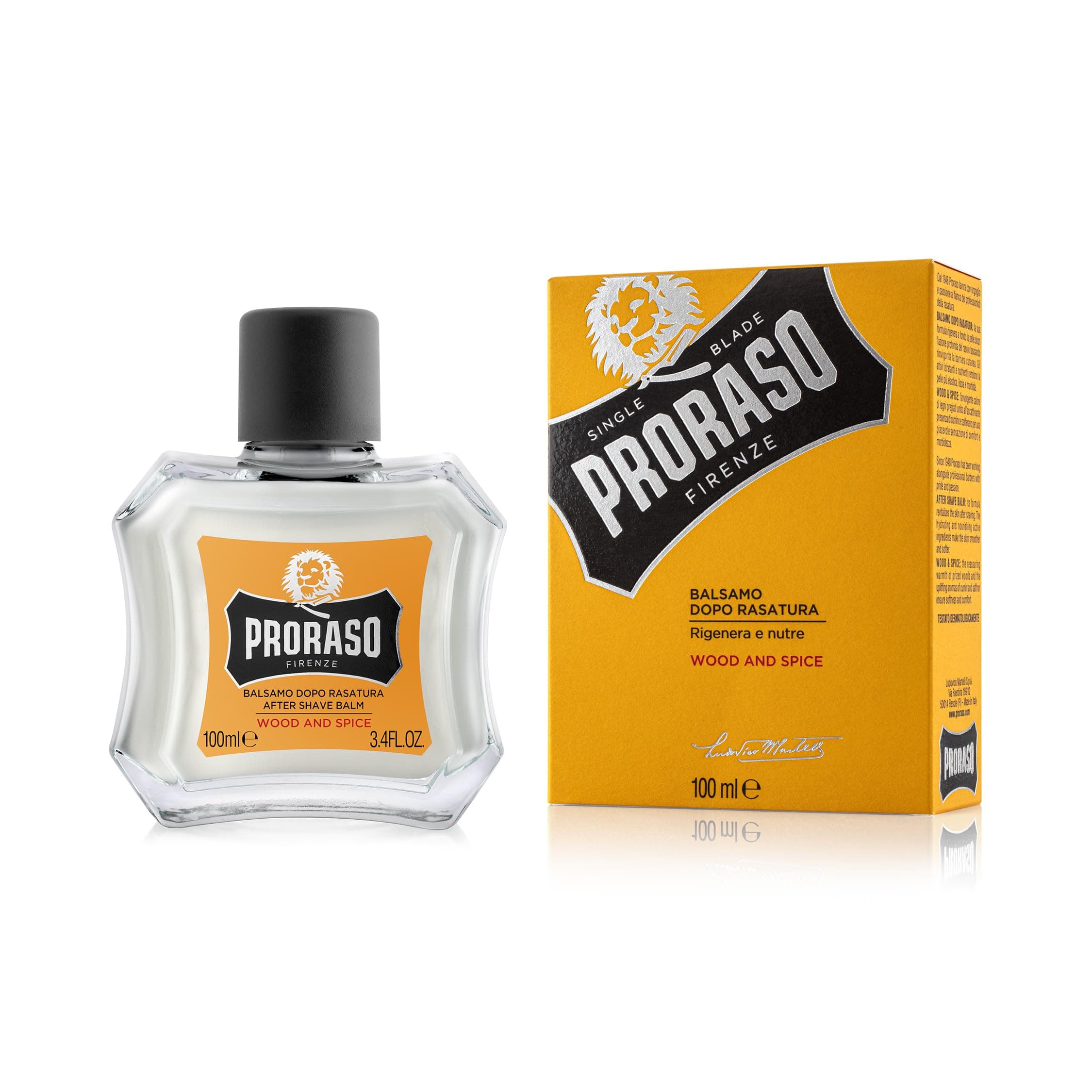 Proraso Proraso Wood/Spice After Shave Balm, 1 Piece, 100 ml