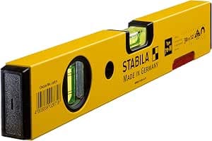 STABILA Magnetic level Type 70 M, 30 cm, lightweight aluminium profile, strong rare earth magnet system, 1 horizontal and 1 vertical, Made in Germany