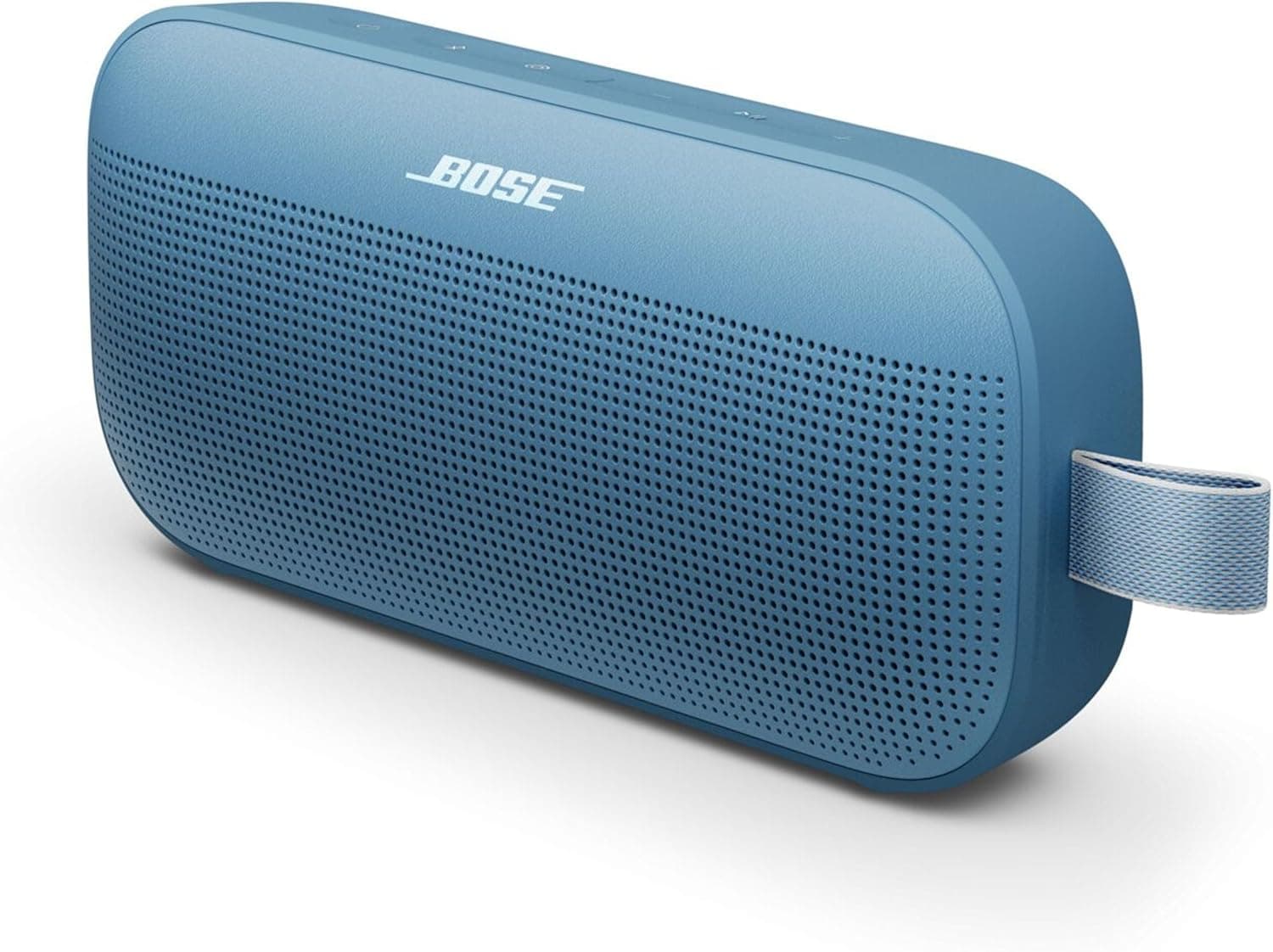 Bose SoundLink Flex (2e gén) Enceinte Bluetooth, Enceinte d’extérieur ultra-portable avec son haute fidélité, 12 h d’autonomie, Enceinte résistante étanche à l’eau, Bleu Crépuscule - Image 1